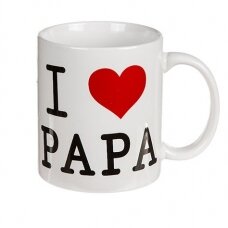 Keramikinis puodelis "Aš myliu tėtį"