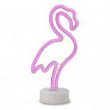LED dekoratyvinė lempa "Flamingo"